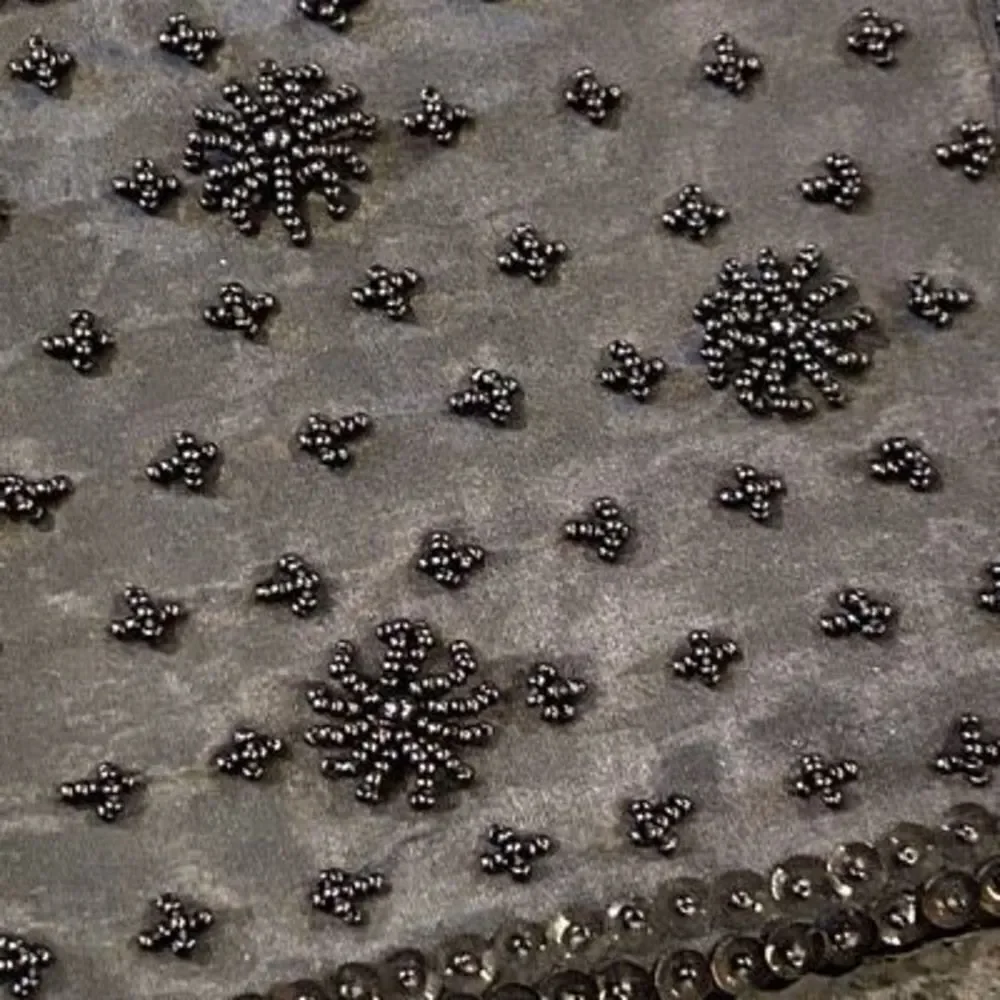 Black Beaded Evening Bag Clutch Coin Purse Hong Kong